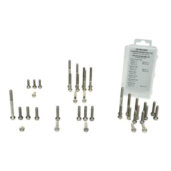 Kit med 48 Scar-motor skruvar