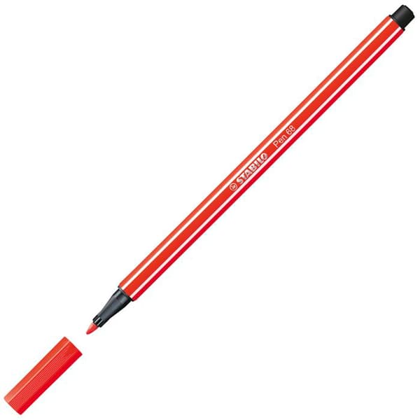 Feutre - STABILO - Pen 68 - 25-pack - Spets 1,0 mm - Multikolor