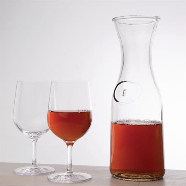 1 L glaskaraff - Olympia - Kartong med 6 st