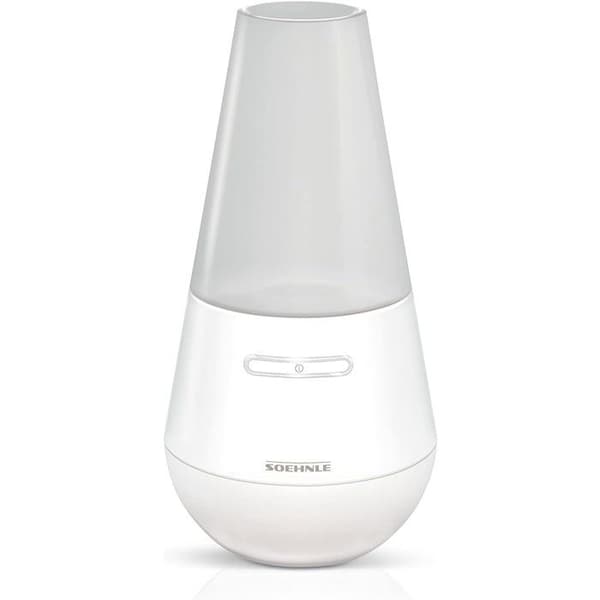 Diffusör av dofter - SOEHNLE - Valencia - Vit - Cylindrisk - 100 ml - Blå LED