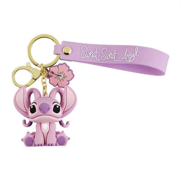Nyckelring - DISNEY - GH00370YL.CS - Rosa - Gult mässing - Karbinhake