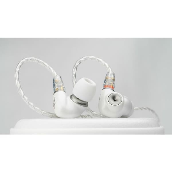 In-ear hörlurar Meze Audio ALBA Pearl White USB-C