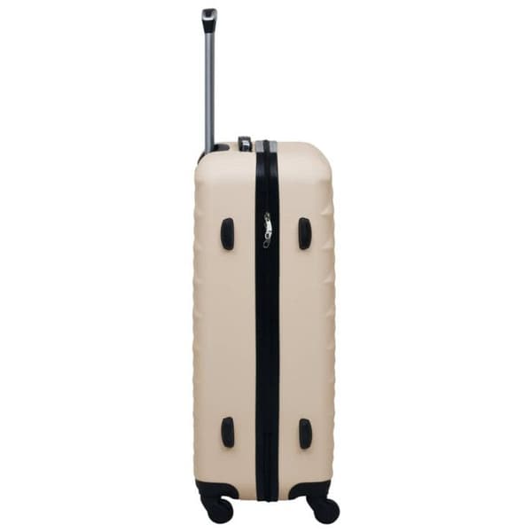 vidaXL Hardside Bagage Set 2 st Guld ABS 92431