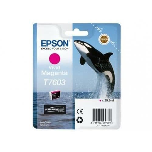 EPSON Bläck/T7603 Ljust Magenta
