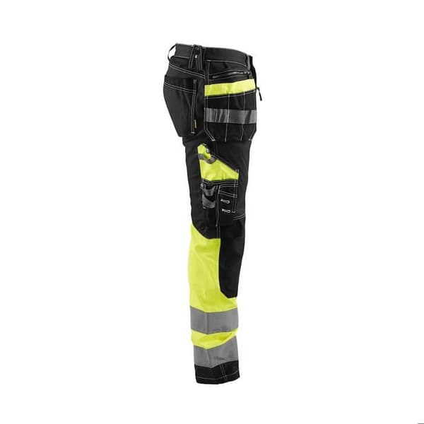 Blaklader stretch arbetsbyxor med hög synlighet