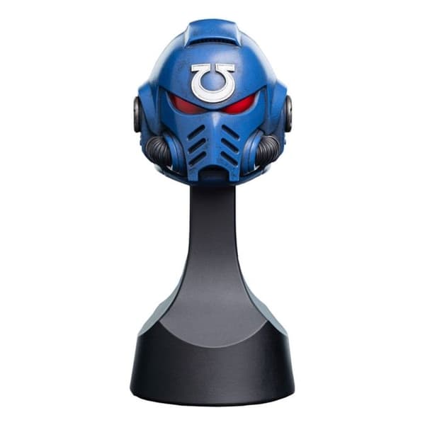 Weta Workshop - Warhammer 40k - Replik 1/4 Ultramarines Hjälm 12 cm