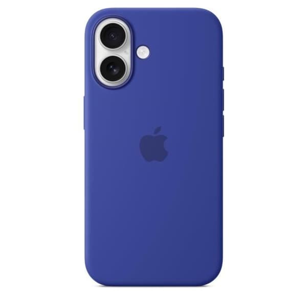 APPLE iPhone 16 - Siliconfodral med MagSafe - Ultramarine