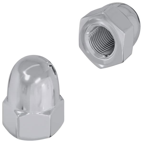 Bult - mutter - skiva Vidaxl Muttern 2 st Silver M6 x 10 mm Järn