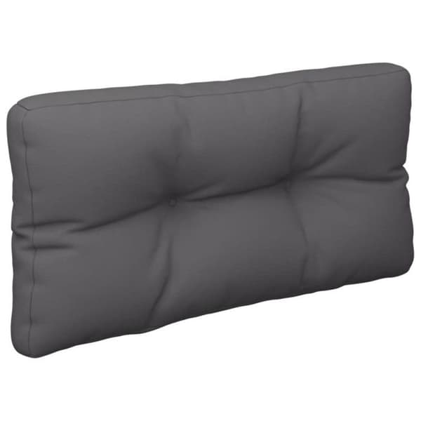 vidaXL Pallkuddar set om 2 antracit tyg 360711