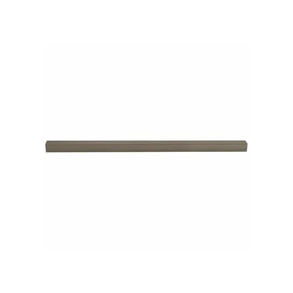 Aluminiumtrappa - vidaXL - Champagne - 67x3x2 cm - Rektangulär - Halkfri - 10-pack - Inomhusbruk