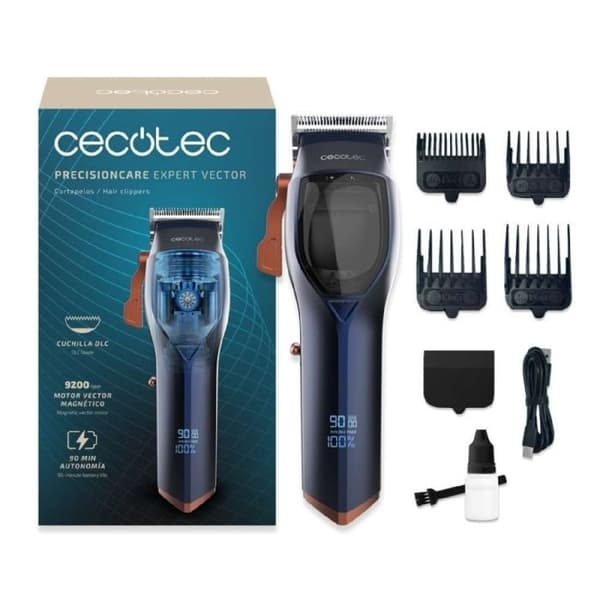 Cecotec Gräsklippare med PrecisionCare Expert Vector Magnetmotor. 9200 varv/min, 4 Kammar