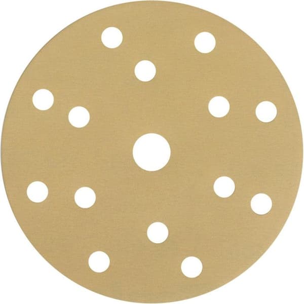 Slipskiva - Abrasiv - 150 mm diameter - Korn 400 - 10 stycken - Ntools HMF7
