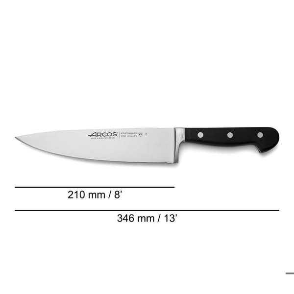 Kockkniv - Opera Serien - Smitt NITRUM rostfritt stål - "silke" egg - 1 st