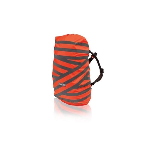 Regnjacka - XLC - BA-S96 - Vattentät - Orange/silver - Reflekterande säkerhet