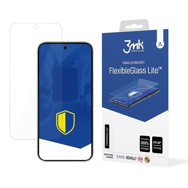 3mk FlexibleGlass Lite – Hybridglas för Google Pixel 9/9 Pro