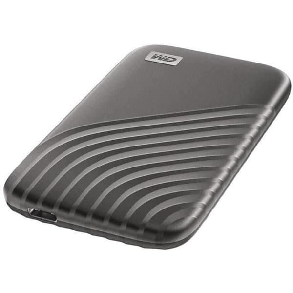 Extern bärbar SSD - SANDISK - My Passport SSD - 500 Go - Bärbar - Rymdgrå