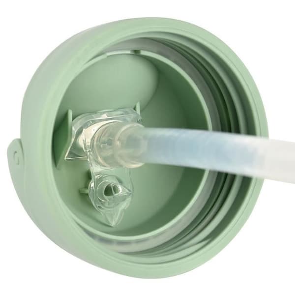 BEABA, Nappflaska/Träningskopp/Halmkopp 300 ml, Salviagrön