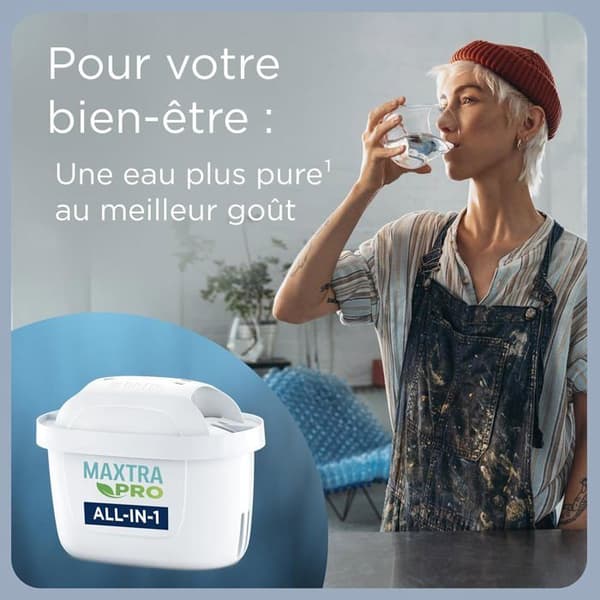Filtreringskaraff - BRITA - Style - 2,5 L - Blå - MAXTRA PRO patron