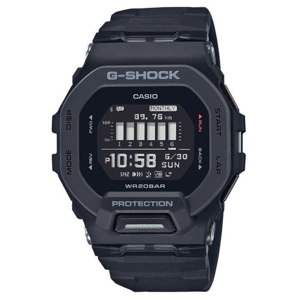 CASIO G-Shock GBD-200-1ER Klocka - Stöttålig - Multifunktion - Svart