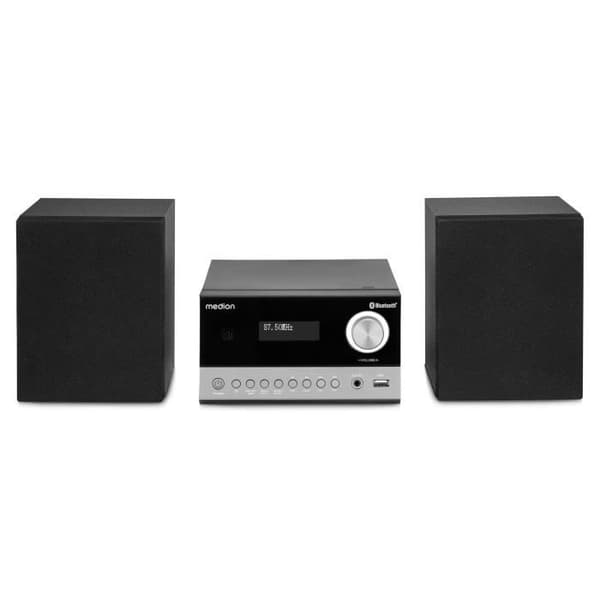 Mini HiFi-system - MEDION - DAB/PLL FM - CD-spelare - Bluetooth 5.3 - 2x15W RMS