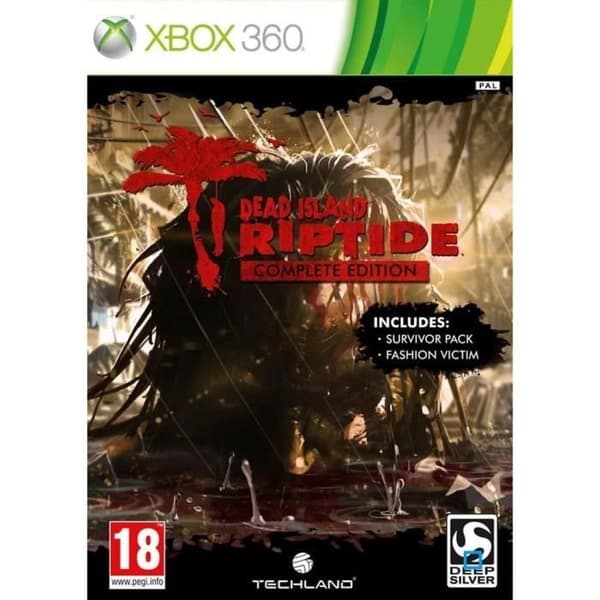 Xbox 360 Actionspel - Dead Island Riptide Complete Edition - Zombies - överlevnad - Techland - I låda