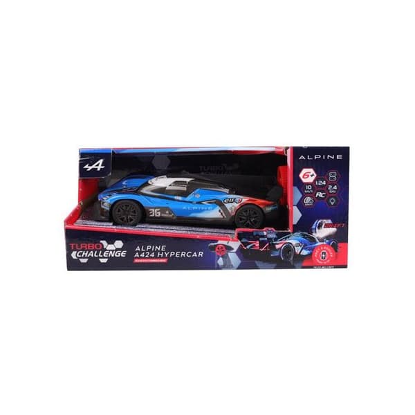Radiostyrd bil Turbo Challenge Alpine Hypercar A424