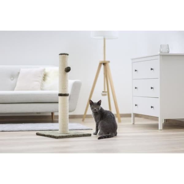 Kattklösträd - 78cm - KERBL - Grå - Sisal
