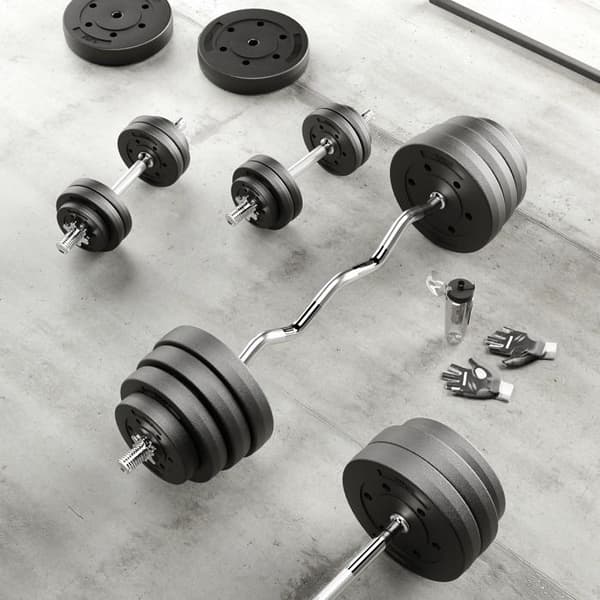 Rebel Active bituminösa viktskivor 4x5 kg (totalt 20 kg), diameter 31 mm