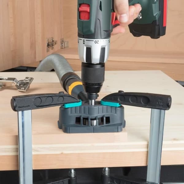 wolfcraft Mobil borrguide för borr och cylinderborr