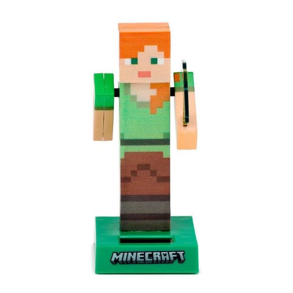 Figurin - Minecraft - Alex - Videospel - Pixel - Dekoration - Presentidéer