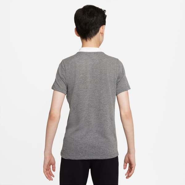 Nike Park 20 bomullspikétröja för barn - Grå - Korta ärmar - Andas