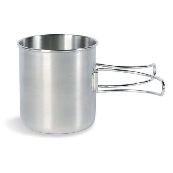 Handtagsmugg - Tatonka - Handtagmugg 600ml - Rostfritt stål - Fällbart handtag - 0,6 liter