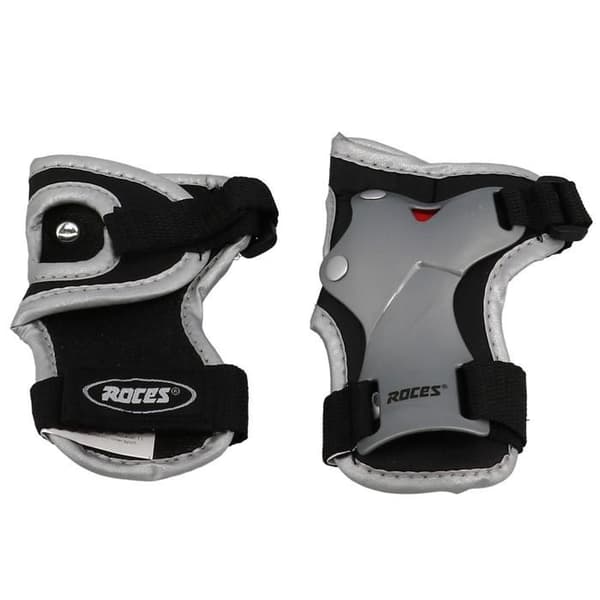Rullskateboard skyddssats Tripack basic jr blackgrs - Eurotop/roces