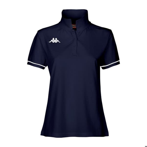 Polo - KAPPA - Barla - Blå - 100% bomull - Rak passform