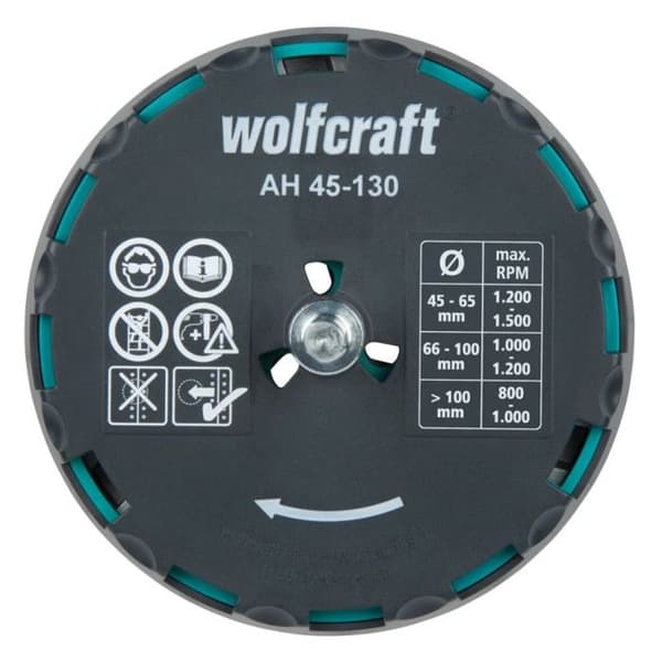 Justerbar hålsåg Ã¸ 45-130 - wolfcraft 5978000