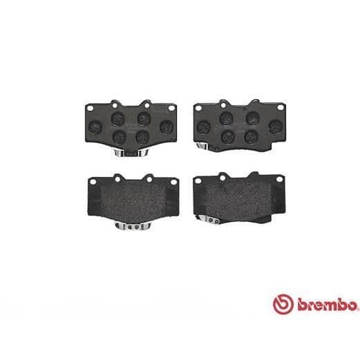 BREMBO Bromsbeläggssats P83009 - 4 st