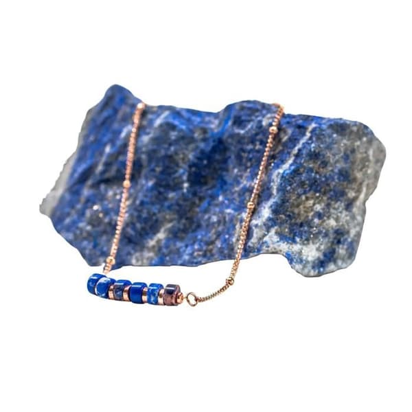 Armband Piana i lapis lazuli