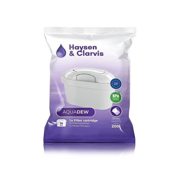 Haysen & Clarvis patroner kompatibla med Brita Maxtra PearlCo, BWT, Dafi, AmazonBasics, 12-pack