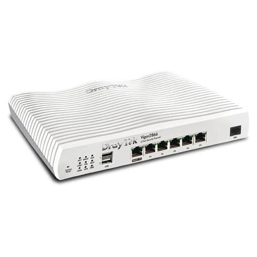 Modem-brandväggsrouter - DRAYTEK - VIGOR 2866 - GFAST - Ethernet Gigabit - Säkerhet WPA3
