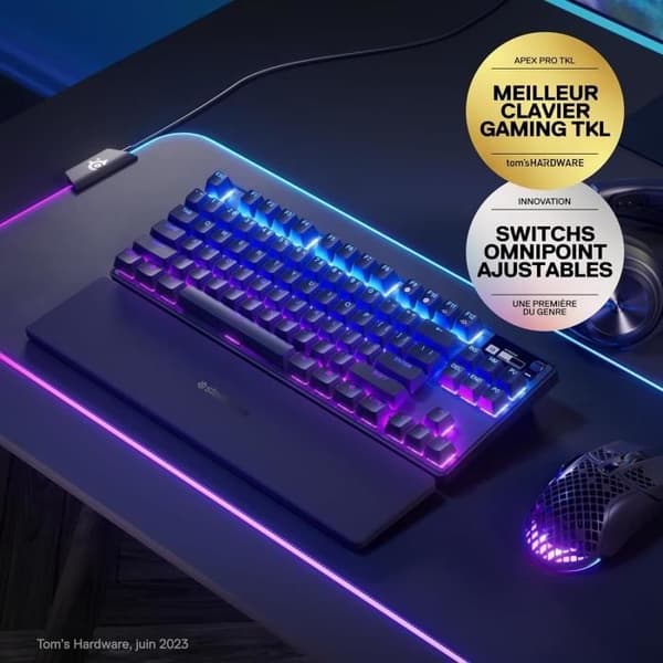 Steelseries APEX PRO TKL TRÅDLÖS tangentbord
