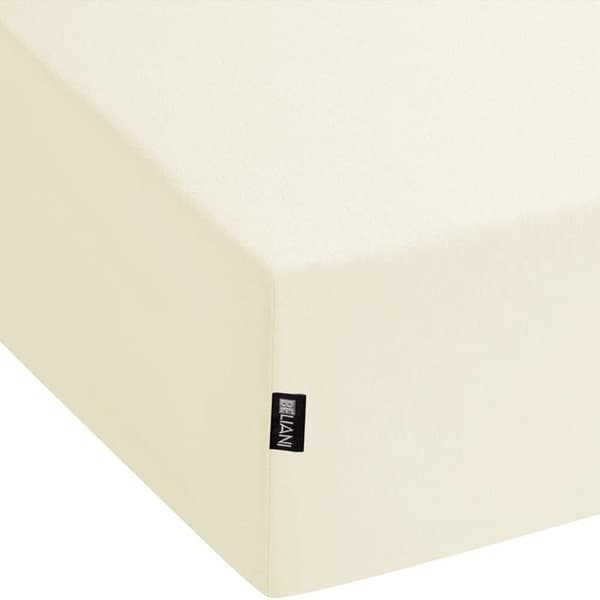 Beige bomullsskydd 160 x 200 cm JANBU