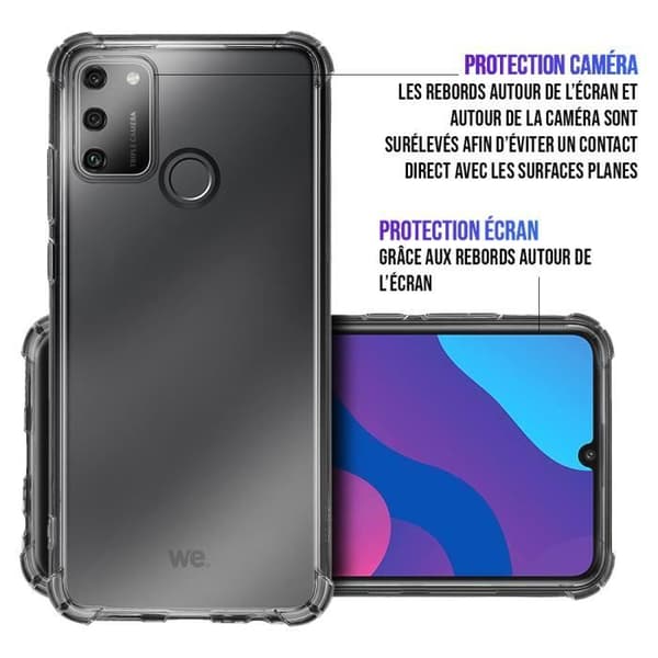 WE TPU-skyddsskal XIAOMI REDMI 9A Transparent