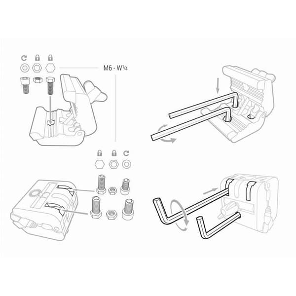 Multiklämma D. 18 - 48 mm - 34052 - Piher