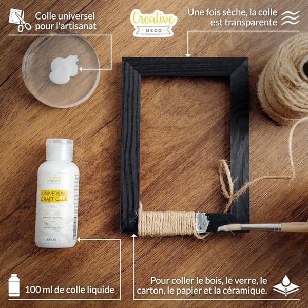 Colle PVA Creative Deco Vinylique Universelle Vit 100 ml