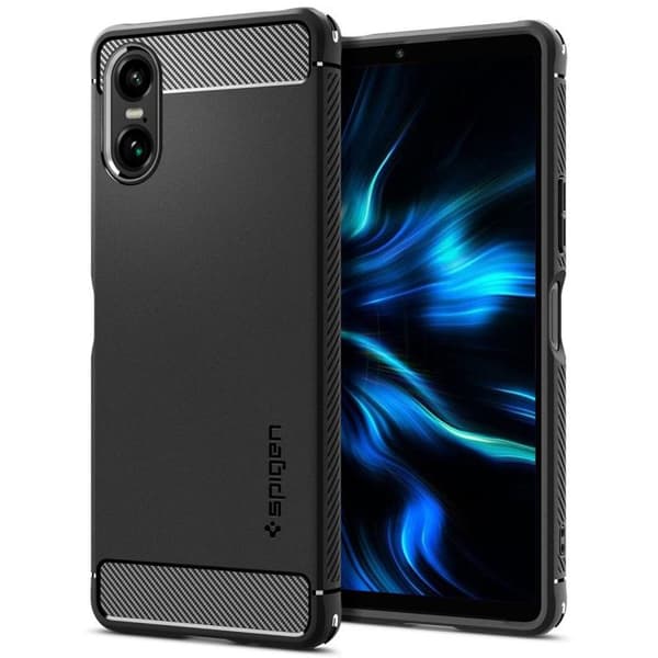 Coque för Sony Xperia 10 VI - Spigen Rugged Armor - Svart