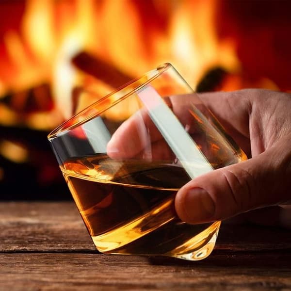 2 RULLANDE WHISKEYGLAS BARBUZZO