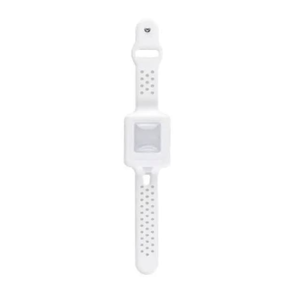 Cleands hydroalkoholgelarmband vit