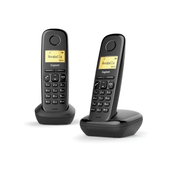 GIGASET fast telefon A 170 Duo Svart