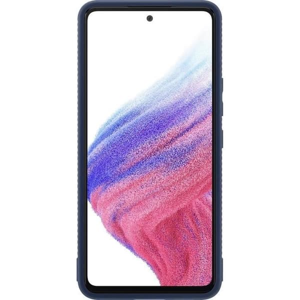 Fodral - Samsung - G A53 5G - Förstärkt - Stativfunktion - Marinblå