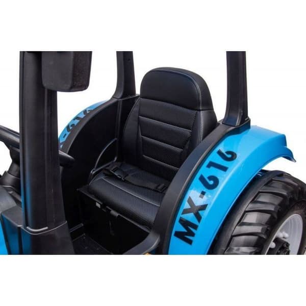 Traktor - LEAN CARS - A011 - 24 V - Batteri - Blå